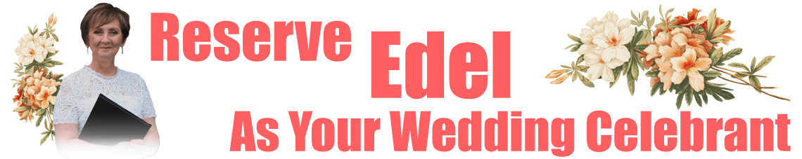 reserve edel o'connell as your celebrant
