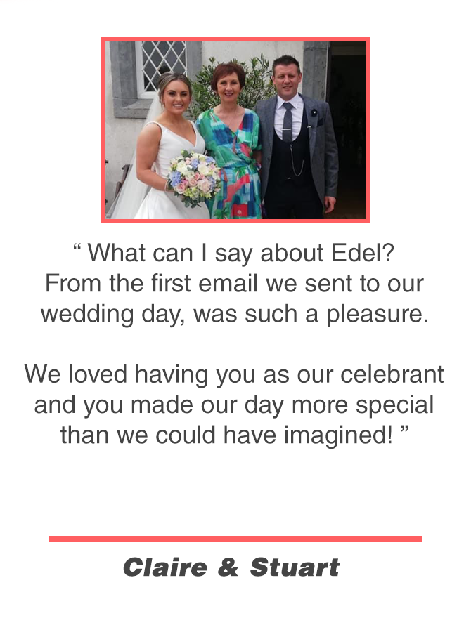 civil wedding ceremony dundalk co. louth by edel o'connell